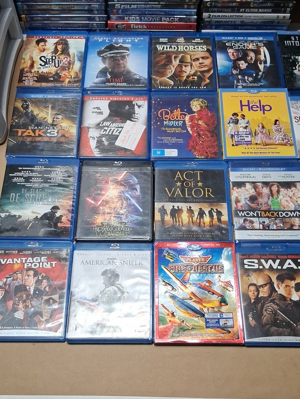 Lot Of 16 Blurays